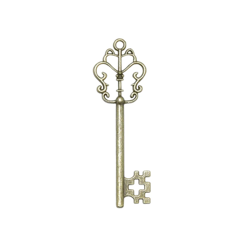 Vintage Mixed Skeleton Keys Flying Keys Charms Antique Bronze Alloy Metal Pendants For DIY Handmade Jewelry Accessories Making