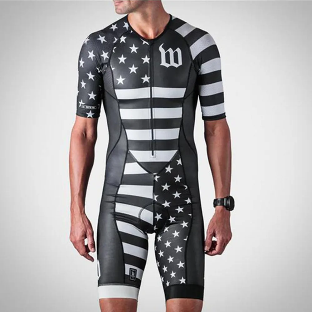 

Wattie ink cycling areo short-sleeved skinsuit MTB summer men bicycle roadbike jumpsuit pro team bike clothing racing apparel