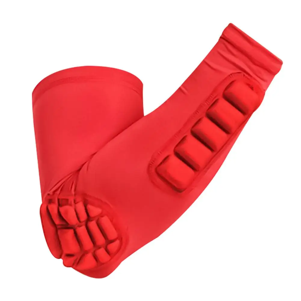 1Pc Arm Sleeve Armband Elbow Sport Basketball Football Anti-Slip Anti-Collision Brace Support Elastic Protective Pad Arm Guard