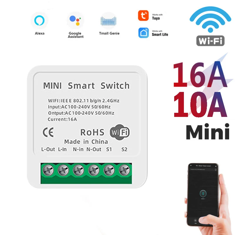 Mini Smart Switch ROHS Manual Guide Complet pour une Automatisation Domestique Sécurisée et Intelligente