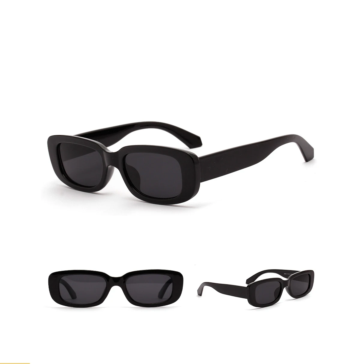 Klassische Weiße Rechteckige frauen Sonnenbrille Neue Mode Kleine Retro Marke Designer Quadrat Sonnenbrille Weibliche Dame Brillen – Detail 8