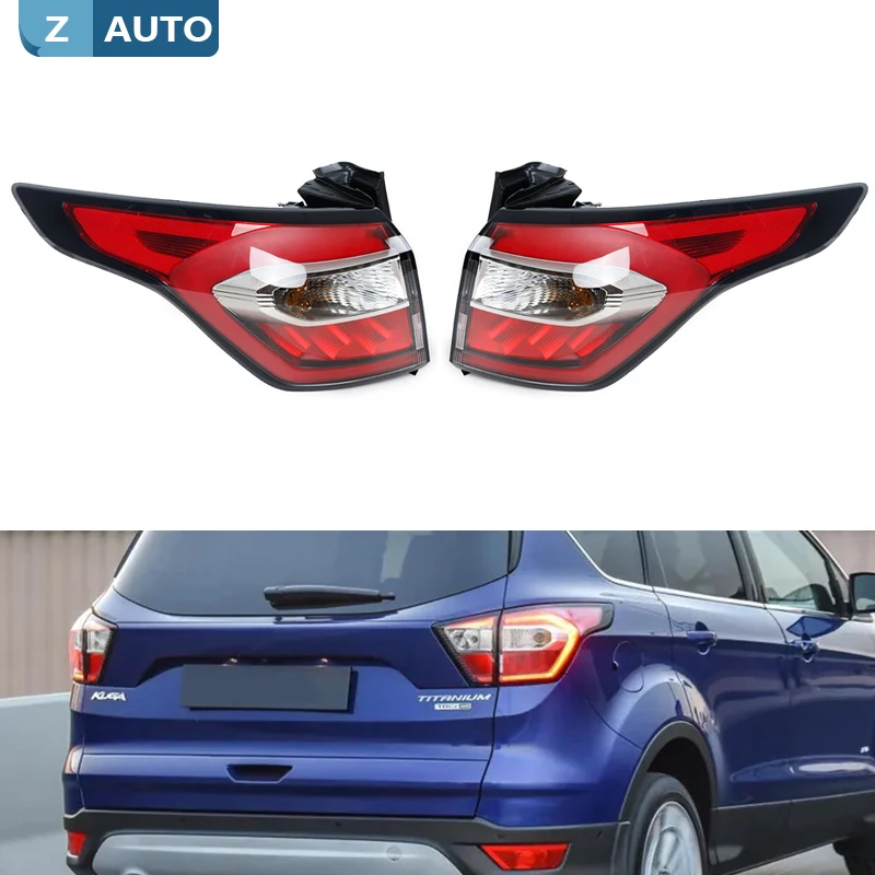 

new taillight For Ford Kuga 2017 2018 2019 LED Tail Lights Car Styling Tail lamp Fog Light For Focus Sedan High Quality