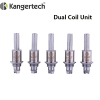 5pcs/lot Original Kanger Upgraded Dual Coils for Kangertech Aerotank Protank 3 Evod2 T3D EVOD Glass and Aerotank Mega Mini