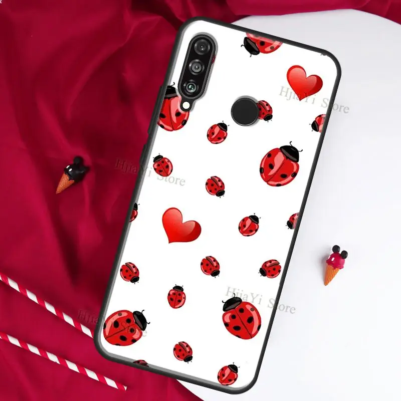 Lady Bugs For Huawei P30 Pro P20 P40 Lite P 10 Mate 20 Lite Case For Huawei P Smart 2019 Z Cover