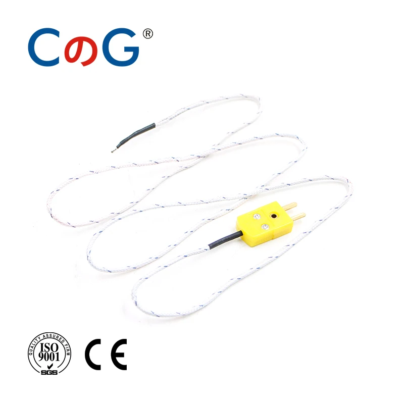 CG WRNM-01/02 K Type Temperature Sensor Probe Hand Holder Temperature Controller Surface Thermocouple For Hot Roller