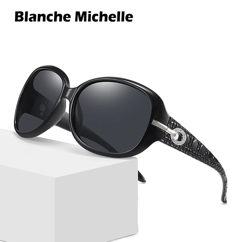 2023 New Sunglasses Women Polarized UV400 Sun Glasses Fashion Female Shades Vintage Diamond Luxury Brand Oculos With Box