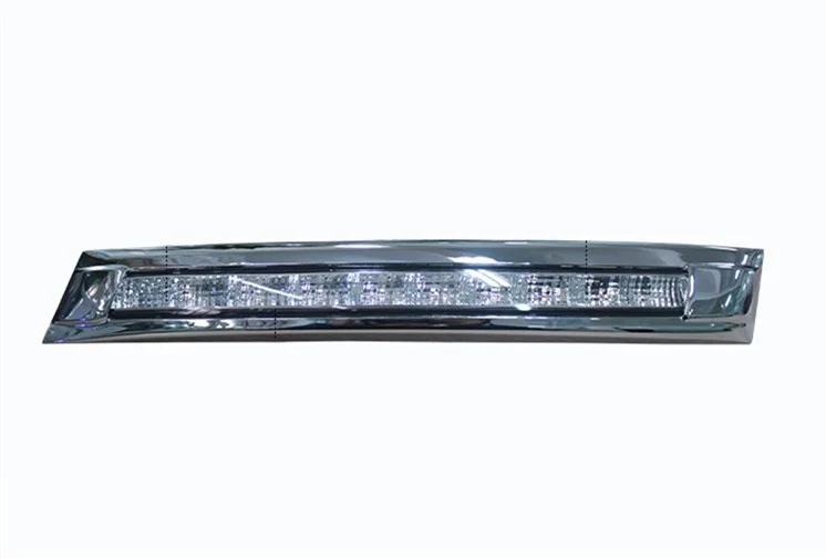 Osmrk led drl daytime running light for Volkswagen Santana 2011-2013 with Dynamic moving yellow turn signal and blue night light