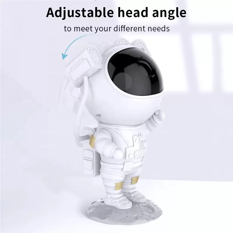 Astronaut Cloud Projector Light Starry Sky LED Night Light Dream Night Rotating Star Moon Remote Control Laser Atmosphere Lamp