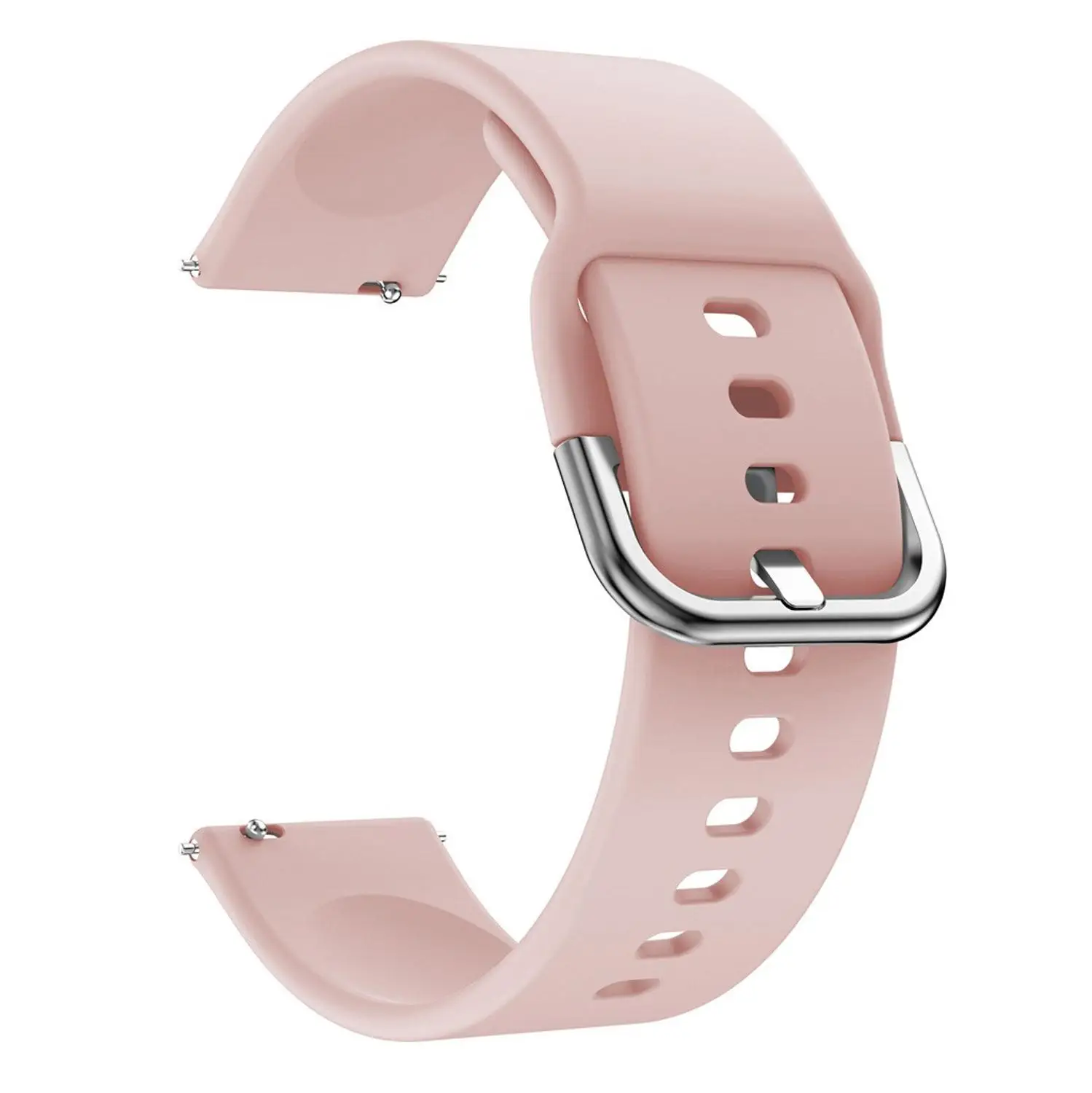 New 20mm Silicone Watchband For Samsung Galaxy Watch 4 44MM 40MM / Galaxy 4 Classic 46mm 42MM band Strap Wristband Bracelet belt