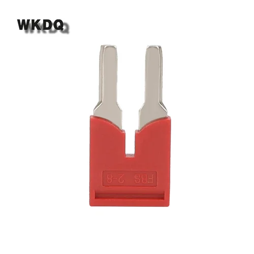 Imagen 2 del producto Puentes de cableado de FBS2-8 para PT6 ST6 PT/ST 6 2 asientos, conector de cable FBS 2-8 DIN, accesorios de bloque de terminales de riel, puente enchufable, 10 Uds.