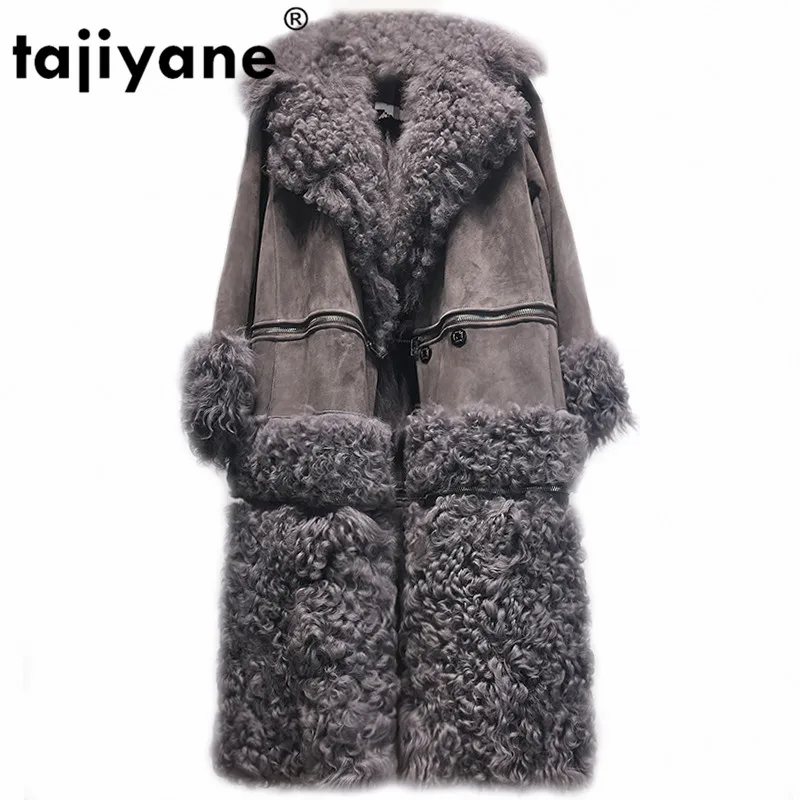 Natural Real Fur Coat Female Wool Jacket Autumn Winter Jacket Women Clothes 2024 Korean Vintage 100% Double-faced Tops ZT4170