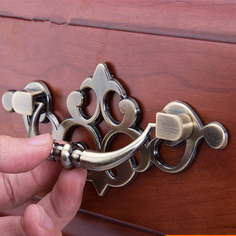 Antique cabinet door handle luxury cabinet door drawer stealth handle Furniture Hardware for home decoration