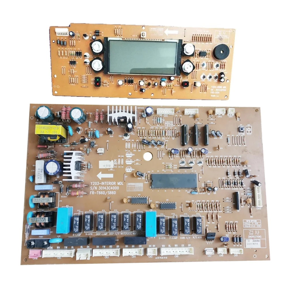 Original Motherboard For Refrigerator Power Board Display Panel GSW210MHSCWW S/N 30143C4000 30143D1150