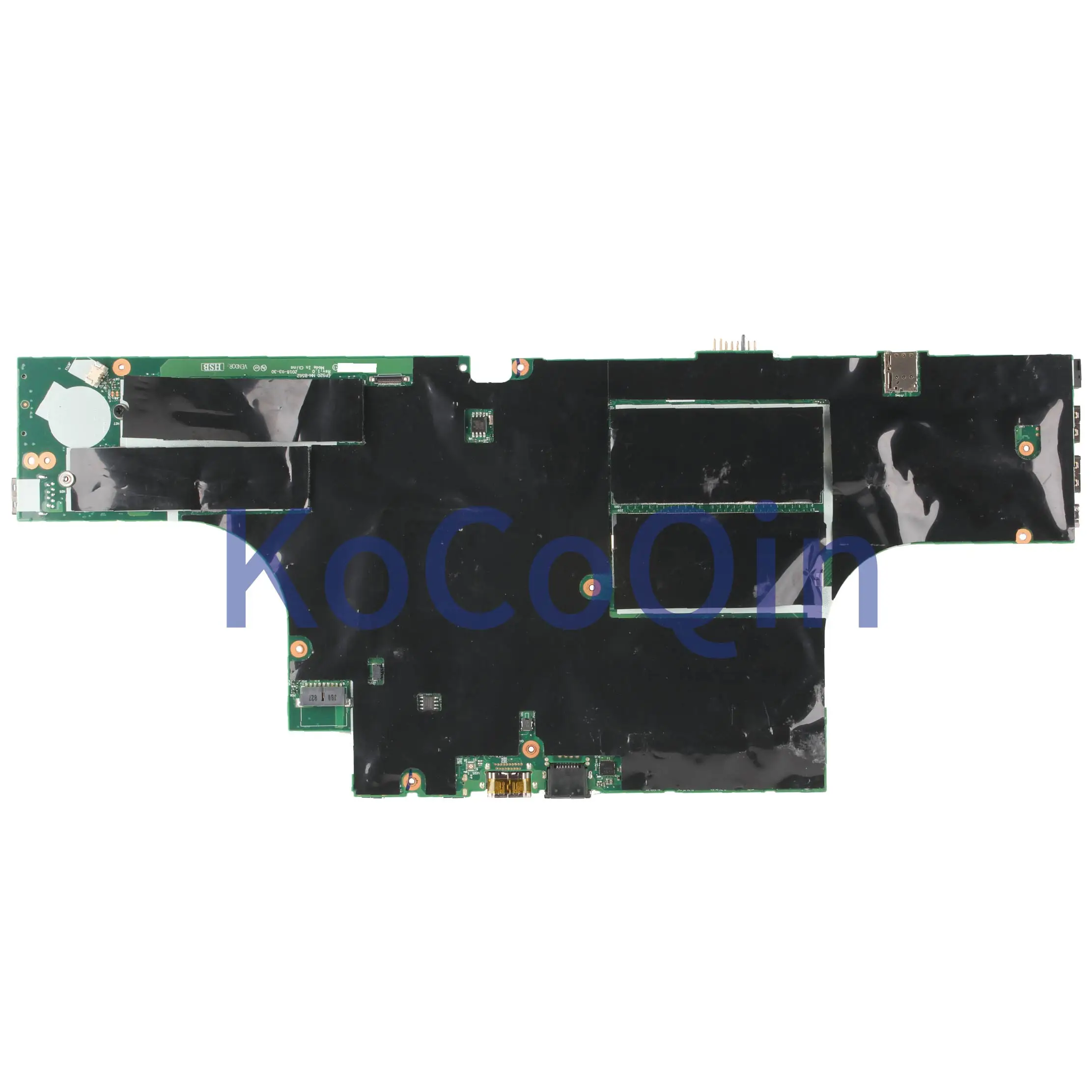 KoCoQin 01YU211 płyta główna do laptopa LENOVO Thinkpad P52 I7-8850HQ P1000 płyty głównej płyta główna SR3YZ N18P-Q1-A1 EP520 NM-B562