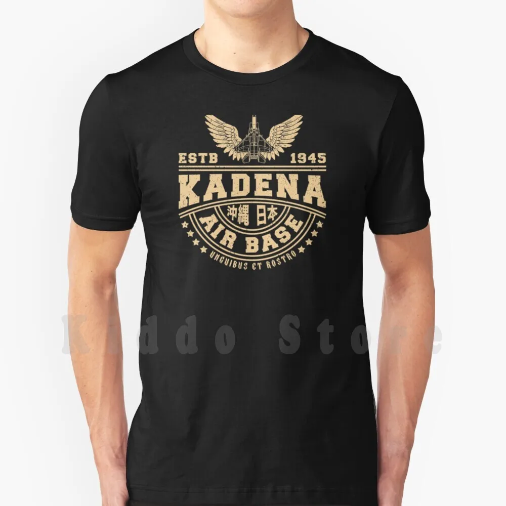 Kadena Air Base Usaf Okinawa Japan T Shirt Print For Men Cotton New Cool Tee Kadena Kadena Base Kadena Air Base Okinawa Japan