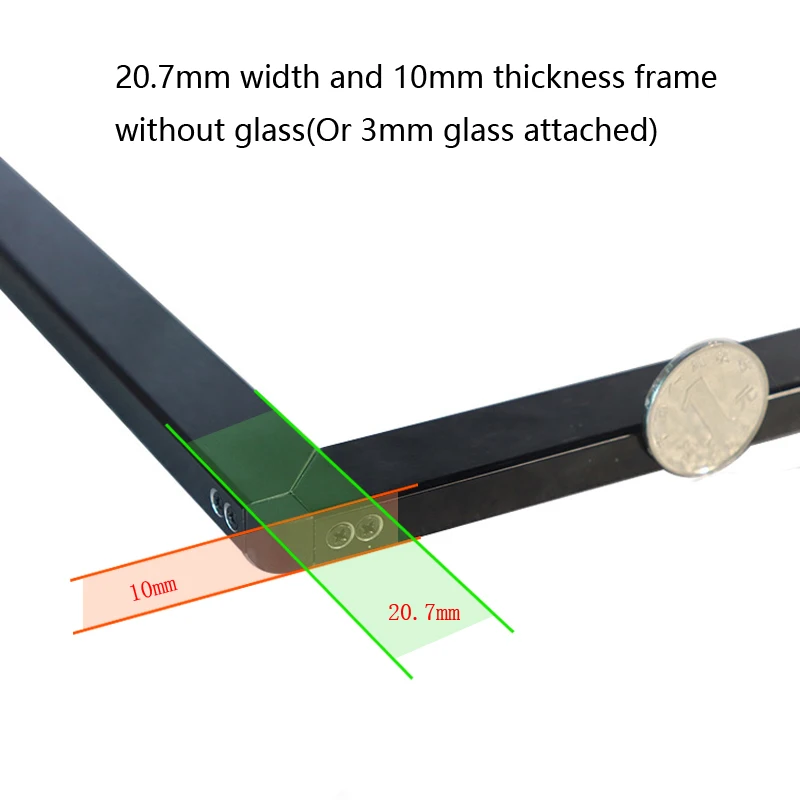 20 Touch Points 50 Inch IR Touch Frame, Infrared Multi Touch Screen Overlay, IR Touch Panels Without Glass