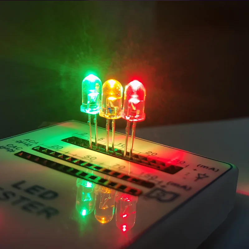 Shenzhen LED Manufacturer Sales Traffic Light Emitting Diodes Yellow Color Small LED