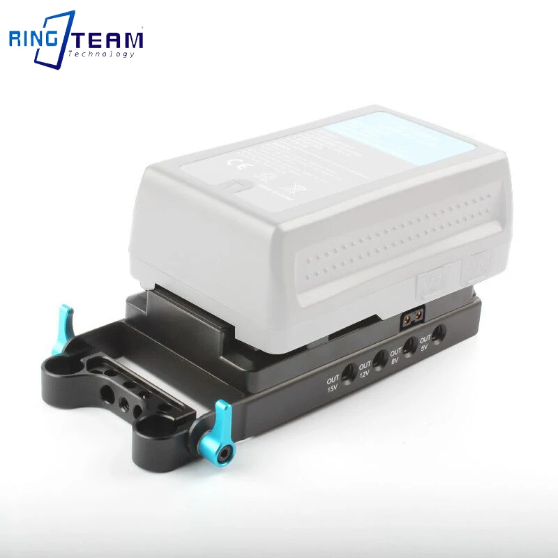 Batería simulada de LP-E17, acoplador DC + placa de montaje en V para Canon EOS M3, M5, M6, M6, Mark II, DR-E17