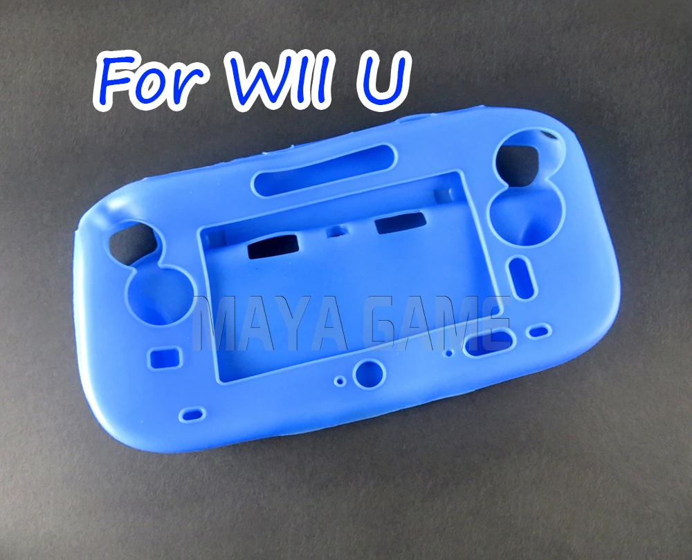 15pcs High Quality HOT Sale Multi-color Protective Soft Silicone Skin Case for Wii U WIIU Controller