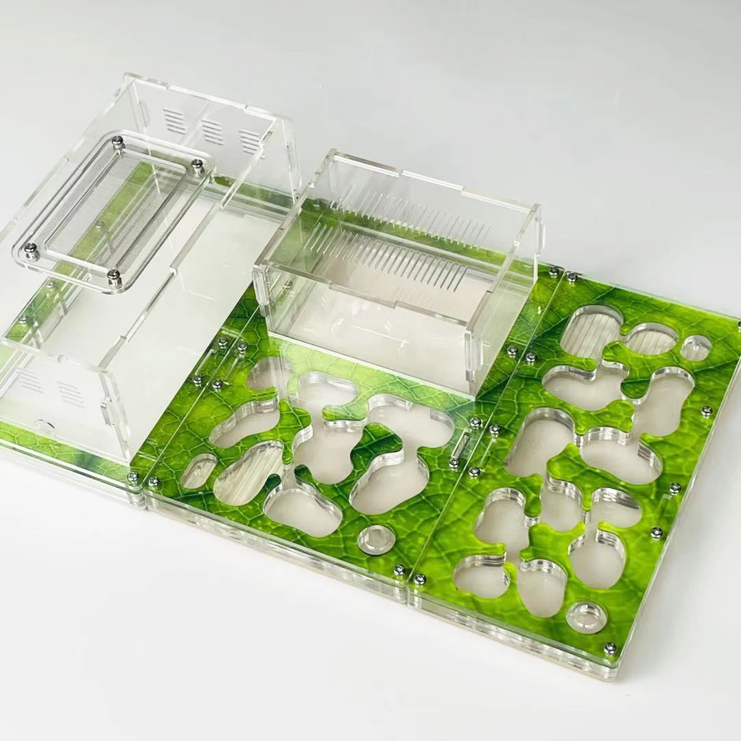 Large Size Connecting Expansion Castle Ant Nest Workshop Household Ant Farm Underground Children\'S Educational Cience Set Toys