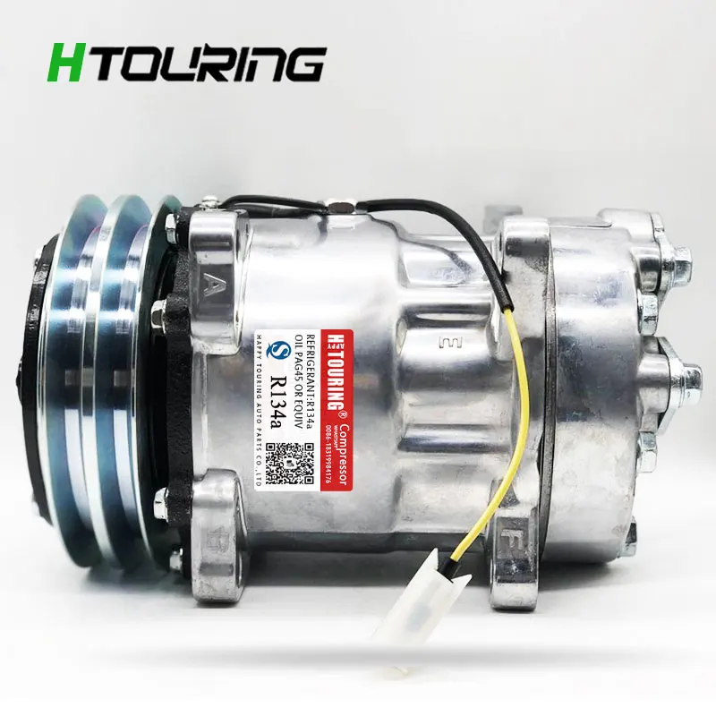 SD7H15 AC Compressor for Volvo Wheel Loader Excavator 14649606 VOE11412632 14518640 15082742 11104419 11412632 14506862