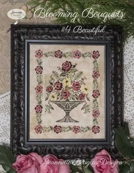 ZZ542 Cross Stitch Kits Chinese DIY Kit Embroidery Needlework Craft Packages Cotton Fabric Floss  New Designs Embroidery Flower