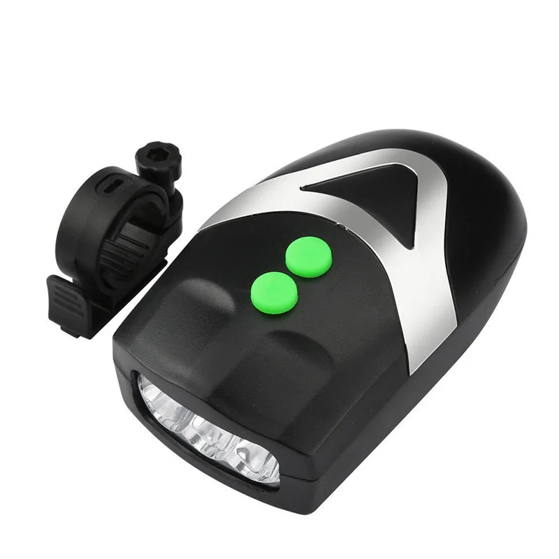 AliExpress cycle zone 2 in 1 Bicycle Light with Bell Bike Headlight with 80DB Horns Bell 3 Lights Modes LED Waterproof Front Lamp Cycling Accessories