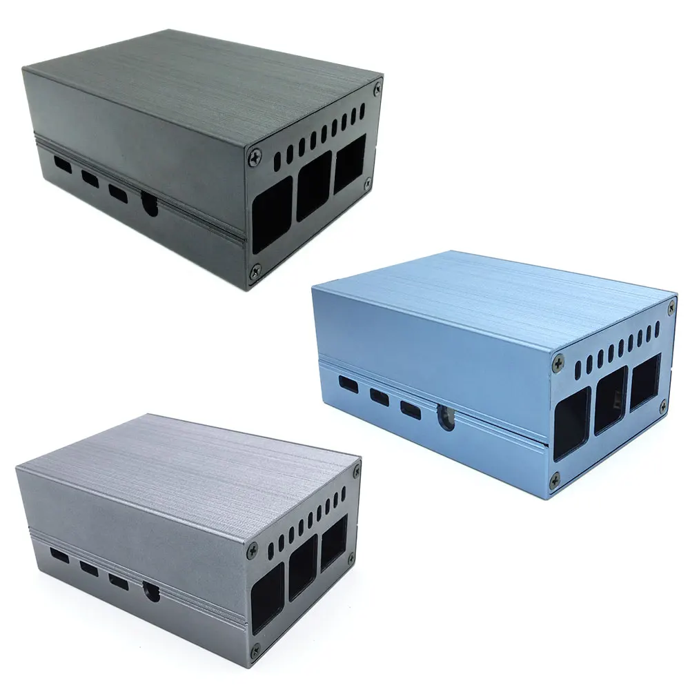 Raspberry Pi 4 Aluminium Fall Mini EIS Turm Kühlsystem mit 25mm Ruhige Lüfter + Kühlkörper Kit für raspberry Pi 4 modell B