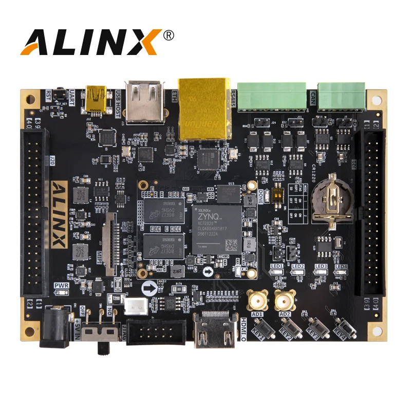 Imagem -06 - Alinx Ax7z020: Xilinx Zynq7000 Braço Soc Xc7z020 Placa Fpga 7000 7020