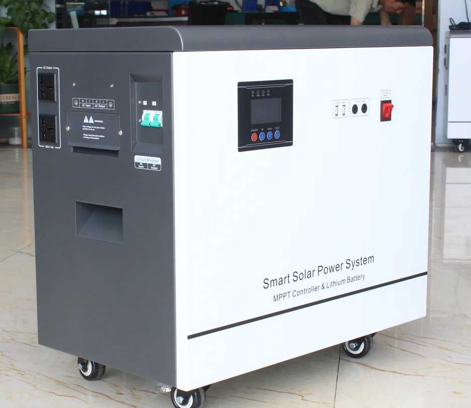 Batería de generador Solar portátil, 6000w, 110v, 220v, CA, 6210wh, con iones de litio