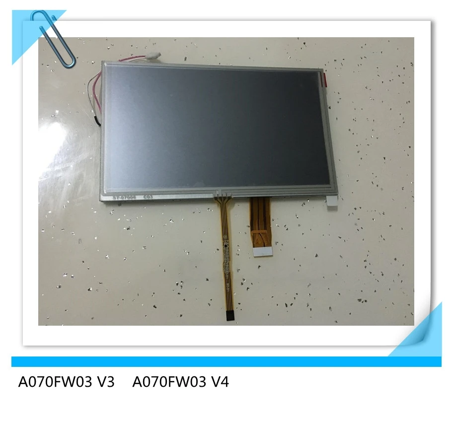 A070FW03 V3 A070FW03 V4 7 inch lcd screen 26 pin + touch screen CCFL backlight