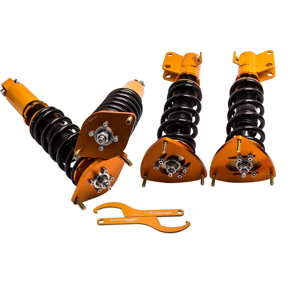 24 ways Adjustable Coilovers For Subaru Impreza WRX Wagon Sedan 08-13 4D 2.5L DOHC Shock Suspension