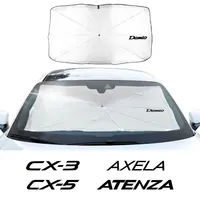 Parasol para ventana delantera de coche, Parasol para Mazda 3 6 CX3 CX6 Atenza Demio Axela, parasol flotante para coche, accesorios para viseras