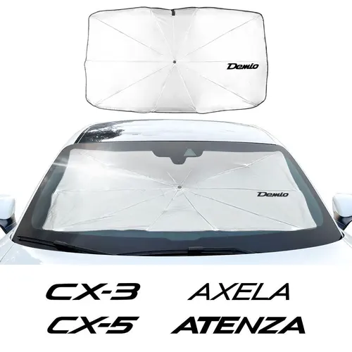 Parasol para ventana delantera de coche, Parasol para Mazda 3 6 CX3 CX6 Atenza Demio Axela, parasol flotante para coche, accesorios para viseras