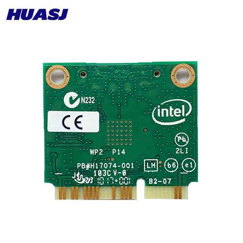 Dual Band Wireless Wifi Card for Intel 7260 7260HMW Medium Mini PCI-E 2.4G / 5Ghz 1200M BT 4.0 Wi-Fi Adapter 7260ac 802.1