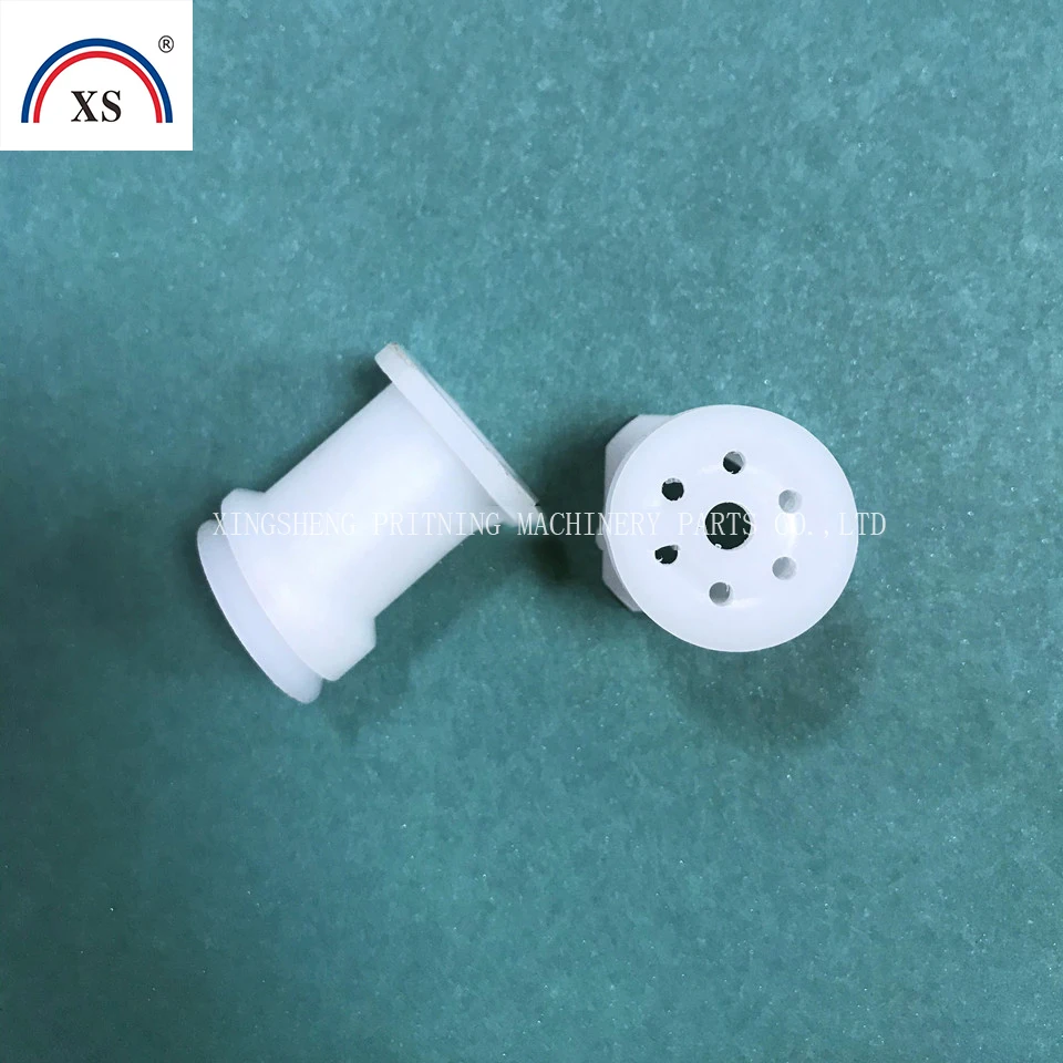 2 PIECES FREE SHIPPING 66.028.809 SM102 SM74 LIFITNG SUCKER NOZZLE TAPERED FLAT 7 HOLES FOR ALPHA PAPER OFFSET  HIGH QUALITY