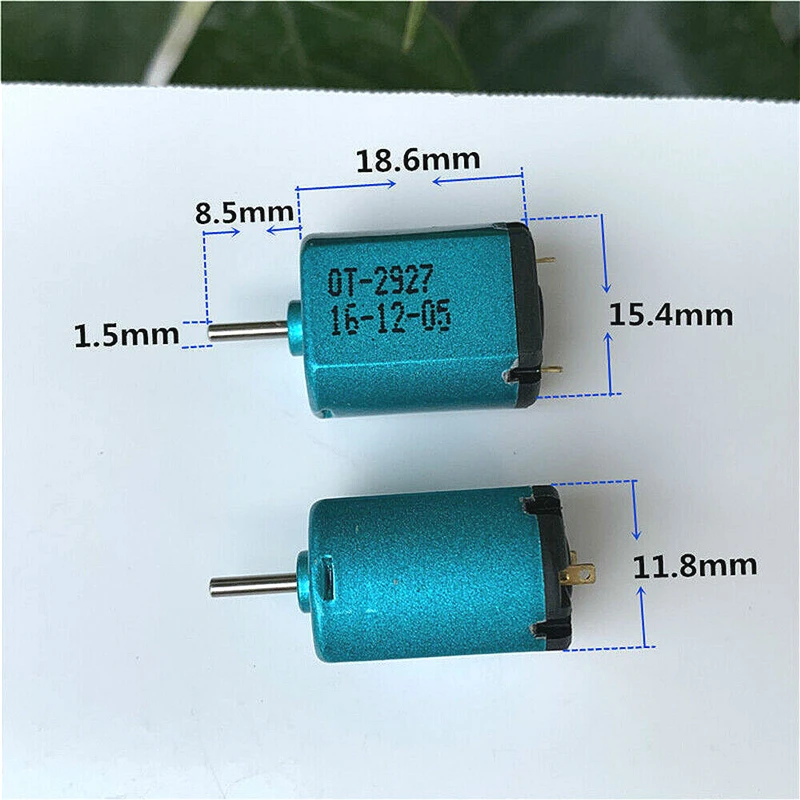 5pcs Micro 030 Motor High Speed DC 1.5V-3.7V 3V 23000rpm To 52000rpm Carbon Brush Electric Moter DC3V DIY Toy Car Engine Fan