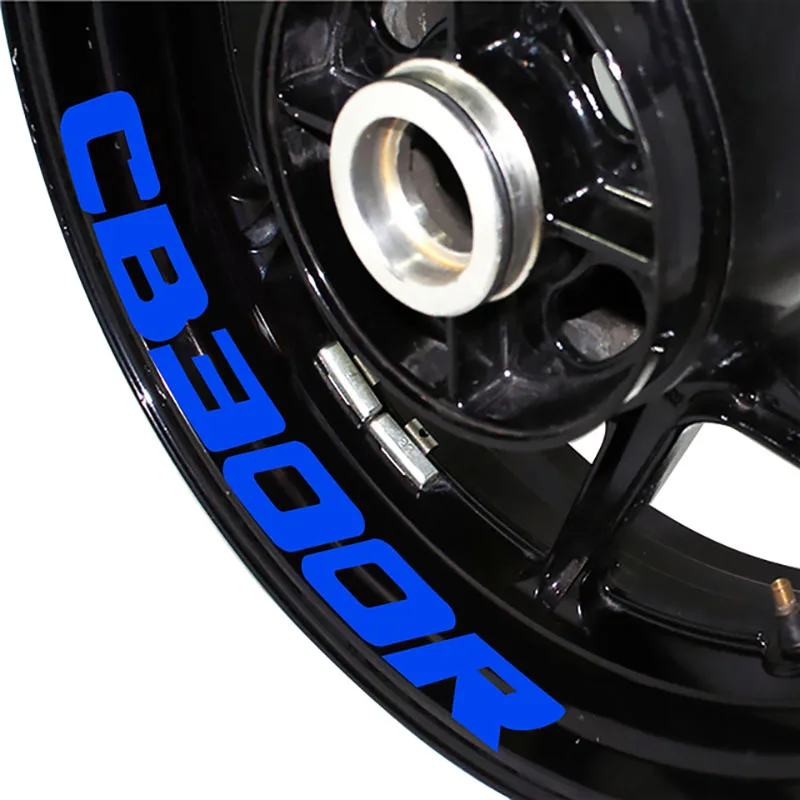 Dành Cho Xe Honda Logo CB300R CB 300R Cb300 R Xe Máy Bánh Xe Dán Sọc Phản Quang Chống Thấm Nước Trang Trí Bánh Xe Decal Dán Tường