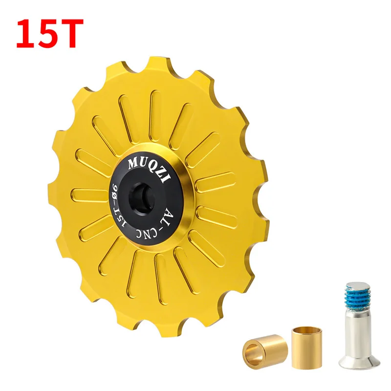 MUQZI Keramiklager Stützrad 11T 12T 13T 14T 15T 16T 17T MTB Rennrad Schaltwerk Ultraleichte Riemenscheiben