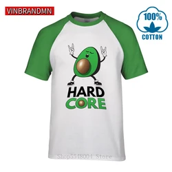 Anime Hard Core Avocado Pun T shirt men Funny Thunderdome Avocado T-shirt male Hardcore Avocado tee shirt Cartoon Avocado tshirt