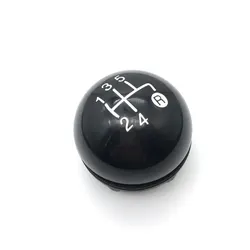 5 Speed 6 Gear Car Shift Knob Gear Knob Leather Boot For Fiat 500 Car Styling Accessories