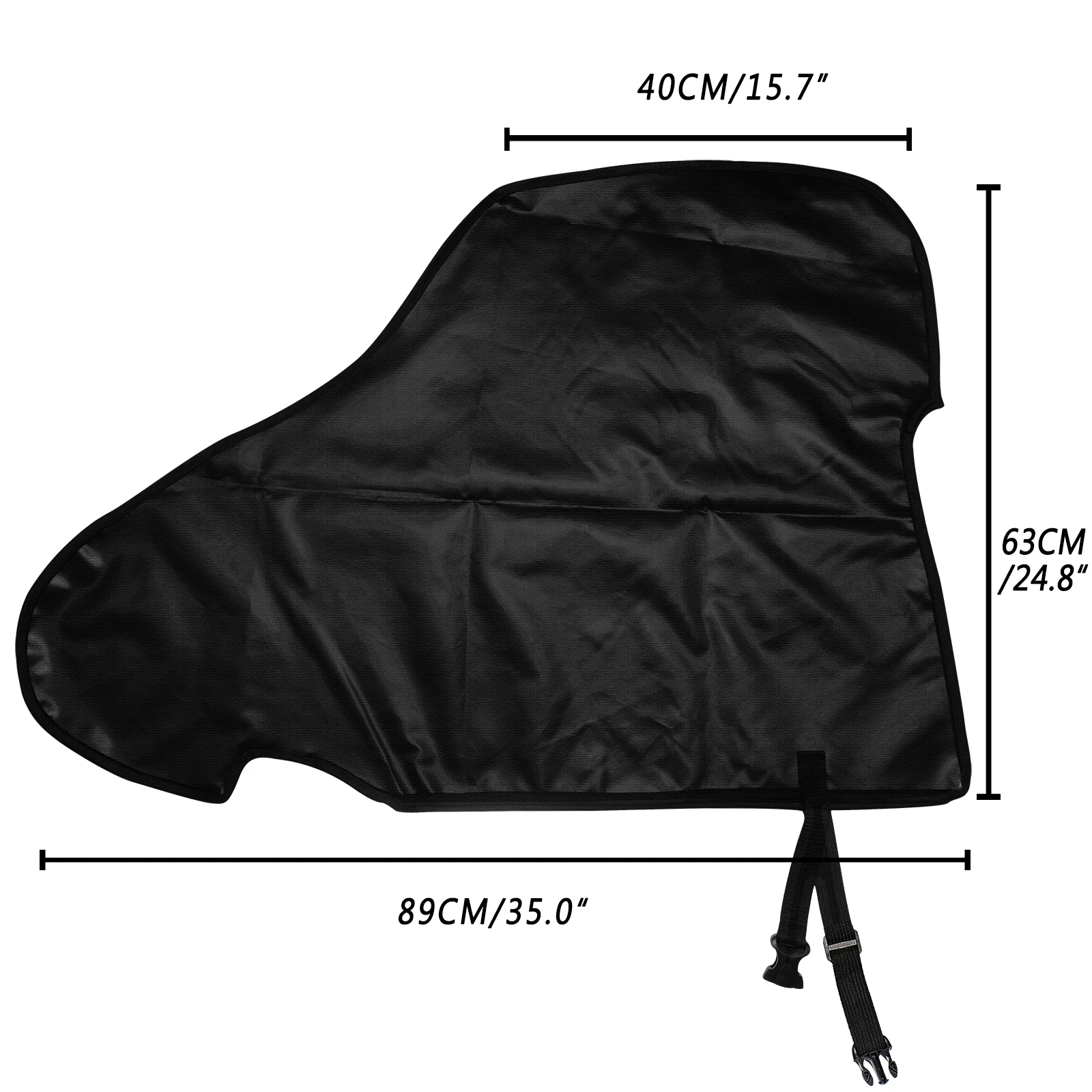 Universal 89x63cm Waterproof Trailer Caravan Towing Hitch Cover Anti Rain Snow Dust Dustproof Protector for RV Tow Coupling Lock