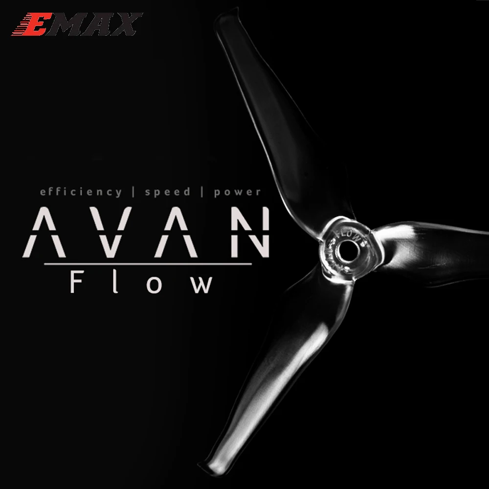 

10pair/lot EMAX AVAN Flow 5x4.3x3mm 5Inch 3-Blades Propeller Props CW CCW For RC FPV Drone Quadcopter Multirotor Toy