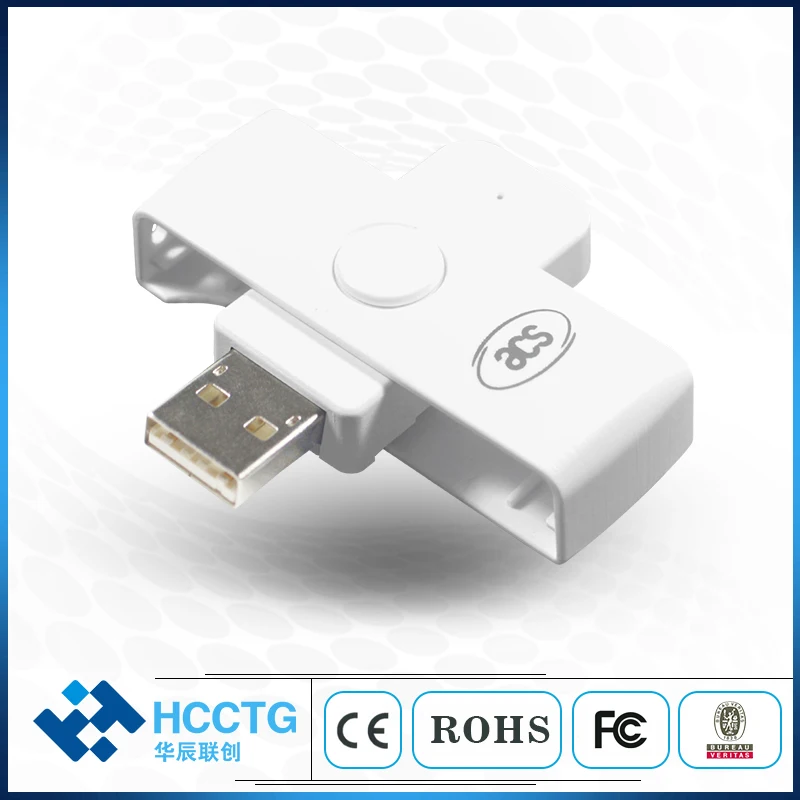 

Small EMV Chip Contact Type a USB Portable ISO 7816 Smart IC Card Reader (ACR39U-N1)