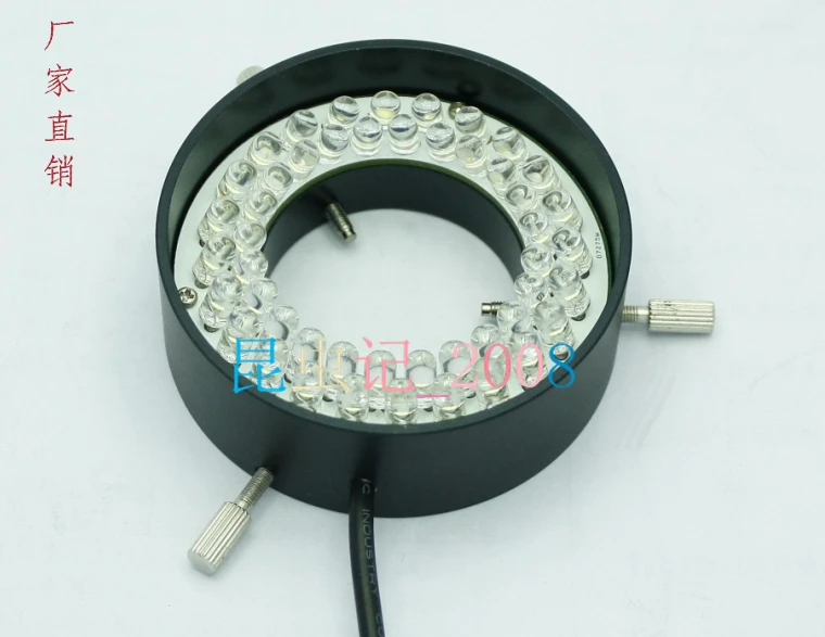 Body Microscope Industrial Camera CCD LED Adjustable Ring Light Source Visual Light Source Inner Diameter 40MM 5W 220V