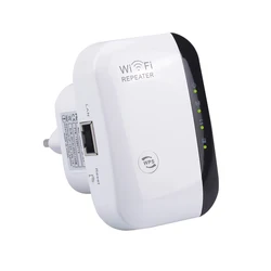 Repetidor WiFi inalámbrico de 300M, amplificador más fuerte de señal larga, extensor de rango, 2,4G