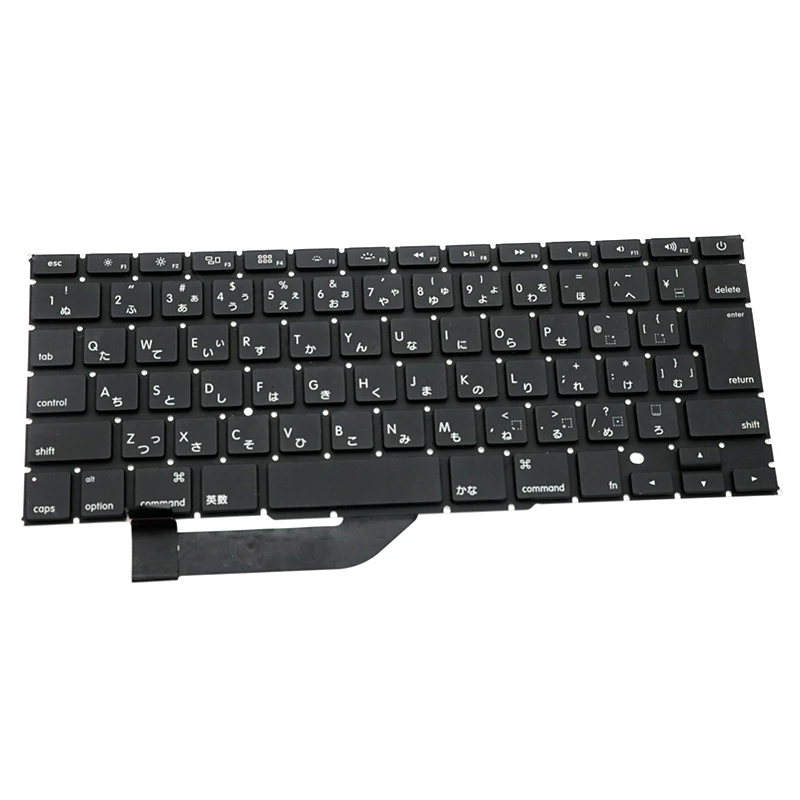 A1398 EMC 2910 EMC 2909 2881 2876 2745 JP teclado japonés estadounidense para Macbook Pro Retina a1398 2012-2015 teclado japonés