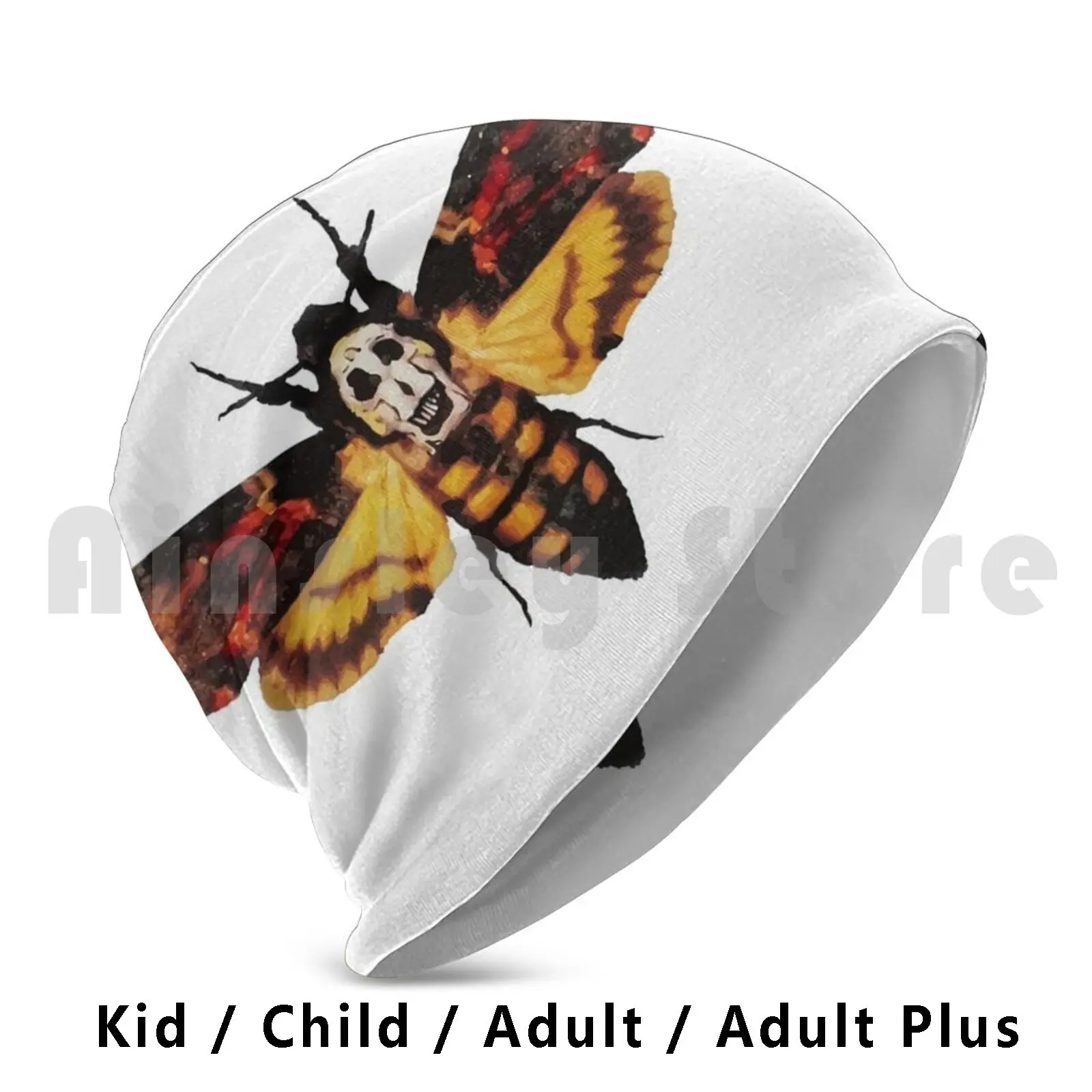 Silence Of The Lambs Beanies Pullover Cap, cómodo silencio de los corderos Serial Killer Horror Classic American Film