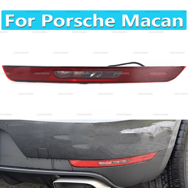 Dla Porsche Macan 2014-2020 Tylny zderzak LED Tylne światło stopu Światło cofania Światło przeciwmgielne Światło sygnalizacyjne 95B 945725 J 95B 945726 J