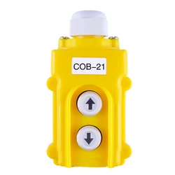 GULITE COB-21P 380V 10A wodoodporny żuraw bezpośrednie sterowanie przełącznik przyciskowy Up Down Push przełączniki przyciskowe COB-21 250V